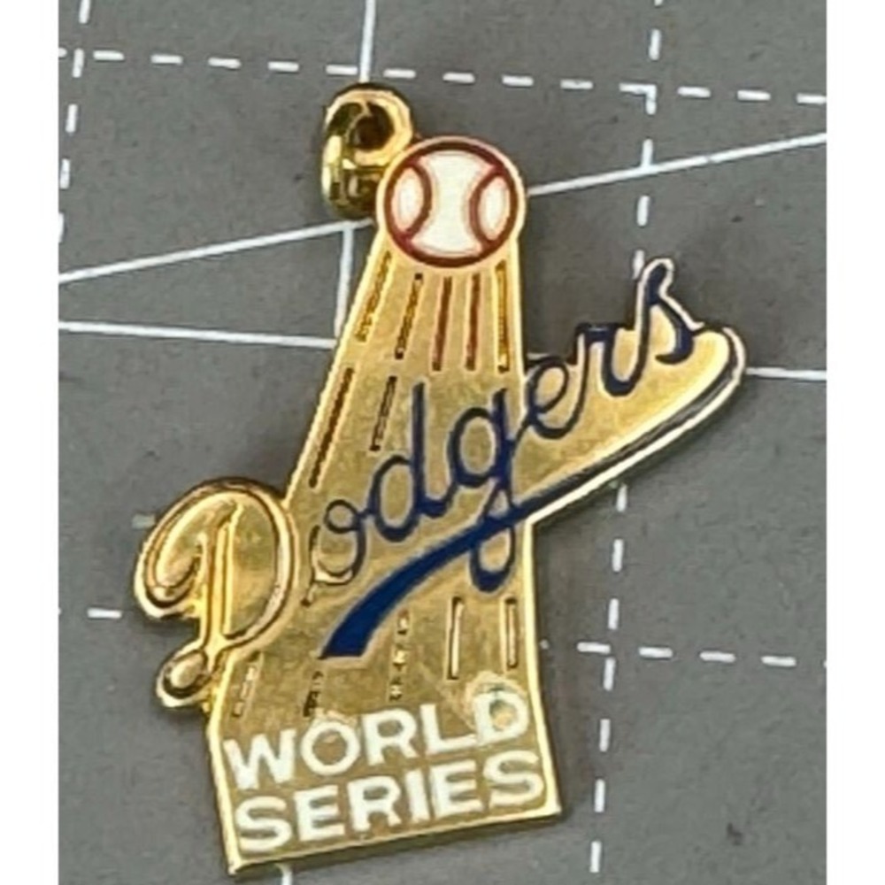 1977 LA Dodgers Baseball World Series Phantom Bolfour Metal Pendant #1